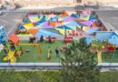 (ВИДЕО/ФОТО) Парковку во дворе кишиневской многоэтажки превратили в арт-зону отдыха