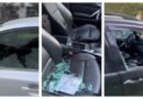 (ВИДЕО) Ночью на Рышкановке у 17 автомобилей были разбиты стекла